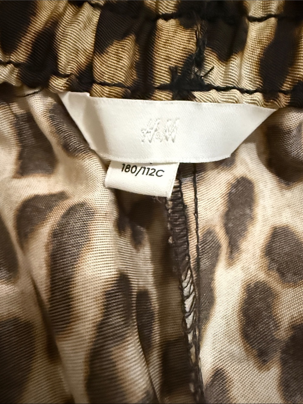 Drawstring Leopard Pants - Picture 4 of 7